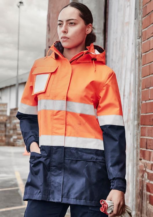 Picture of Womens Hi Vis Ultralite Waterproof Jacket