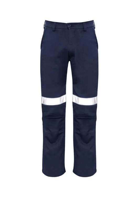 Picture of Mens Orange Flame Traditional Style Taped Work Pant