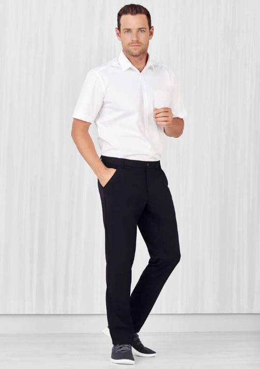 Picture of Mens Comfort Waist Flat Front Pant
