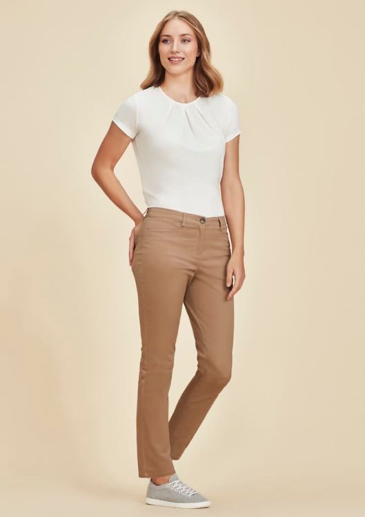 Picture of Womens Slim Leg Stretch Chino Pant