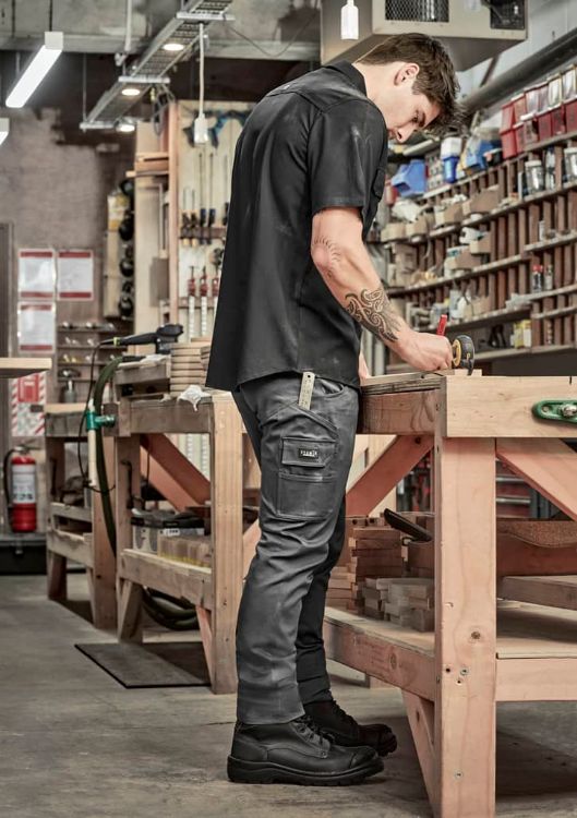 Picture of Mens Essential Basic Stretch Cargo Pant