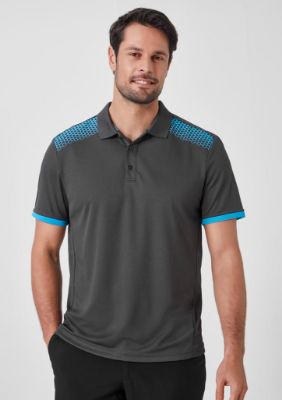 Show details for Mens Galaxy Short Sleeve Polo Picture of Mens Galaxy Short Sleeve Polo