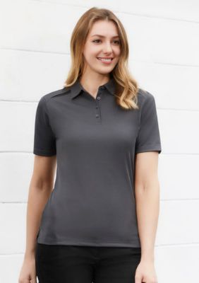 Show details for Womens Sonar Short Sleeve Polo Picture of Womens Sonar Short Sleeve Polo