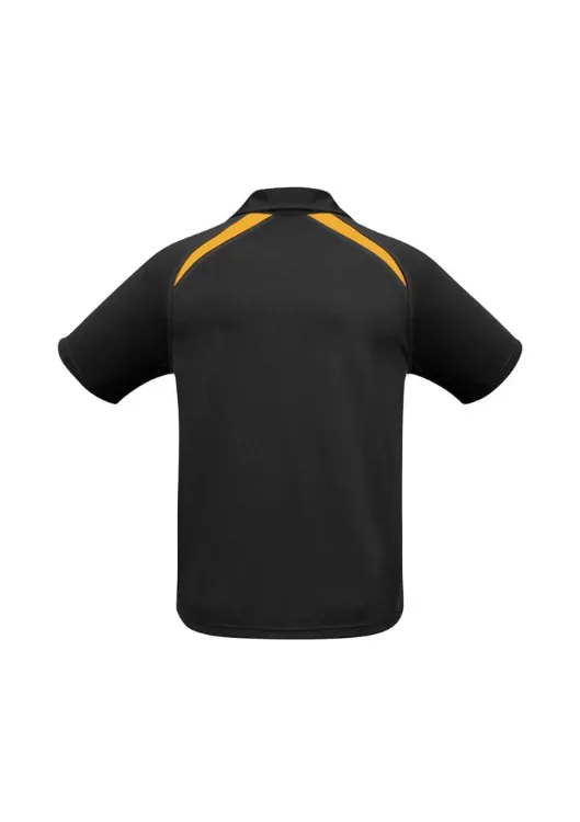 Picture of Mens Splice Short Sleeve Polo