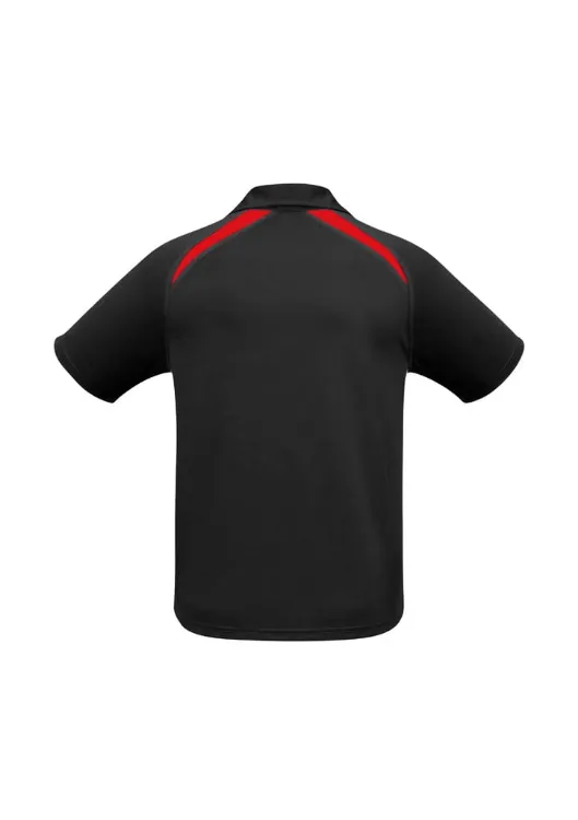 Picture of Mens Splice Short Sleeve Polo