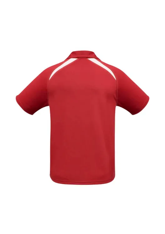 Picture of Mens Splice Short Sleeve Polo