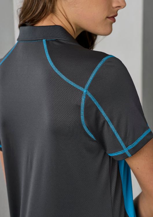 Picture of Womens Dart Short Sleeve Polo