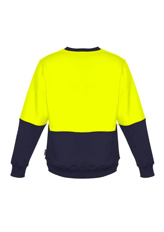 Picture of Unisex Hi Vis Crew Sweatshirt