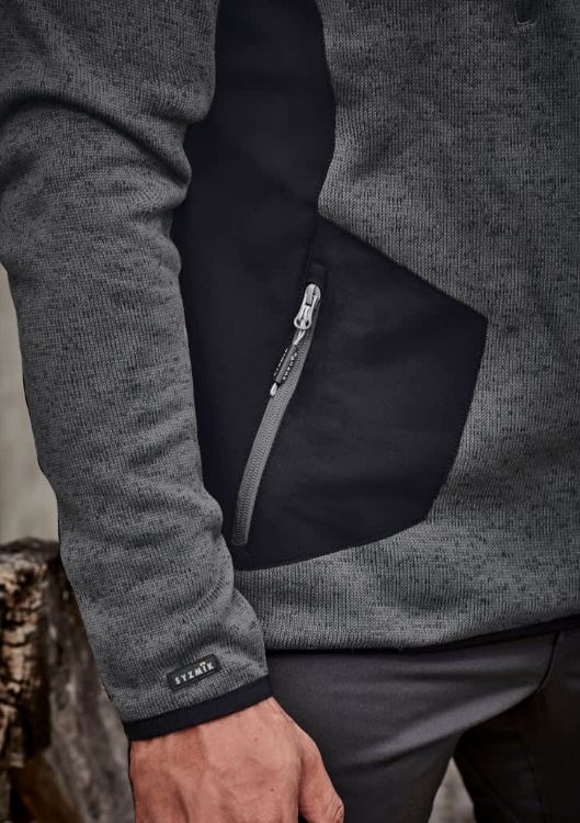 Picture of Unisex Streetworx Reinforced Knit 1/2 Zip Pullover