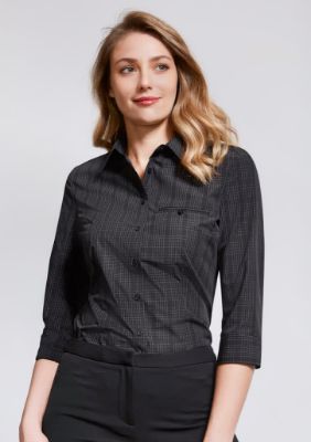 Show details for Womens Harper 3/4 Sleeve Shirt Picture of Womens Harper 3/4 Sleeve Shirt