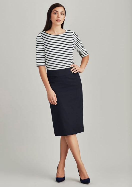 Picture of Womens Comfort Wool Stretch Relaxed Fit Lined Skirt
