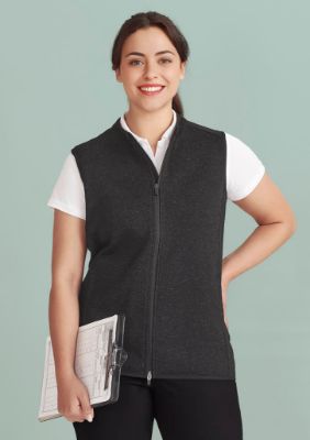 Show details for Womens Nova Zip Front Vest Picture of Womens Nova Zip Front Vest