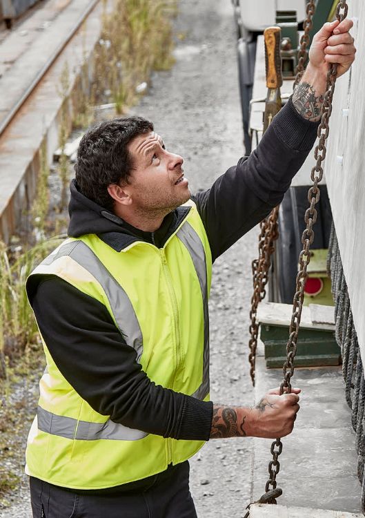 Picture of Unisex Hi Vis Waterproof Reversible Vest