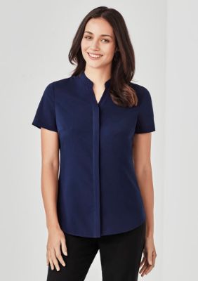 Show details for Womens Juliette Short Sleeve Blouse Picture of Womens Juliette Short Sleeve Blouse