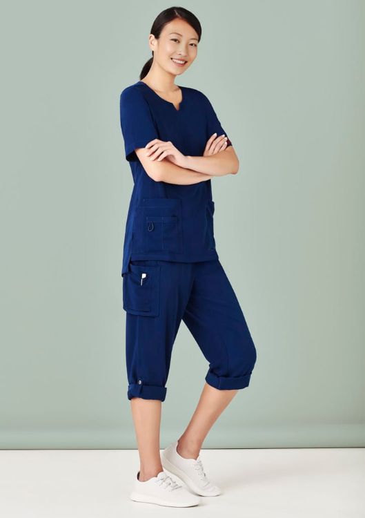 Picture of Womens Avery Slim Leg Scrub Pant