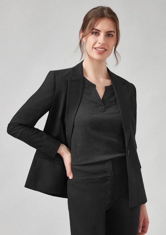 Picture of Womens Ruche Long Sleeve Blouse