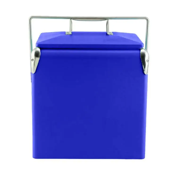 Picture of Retro Metal Ice Cooler Box 13L