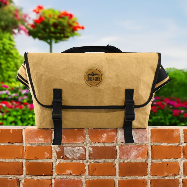 Picture of The Post Kraft Paper Laptop Messenger Bag