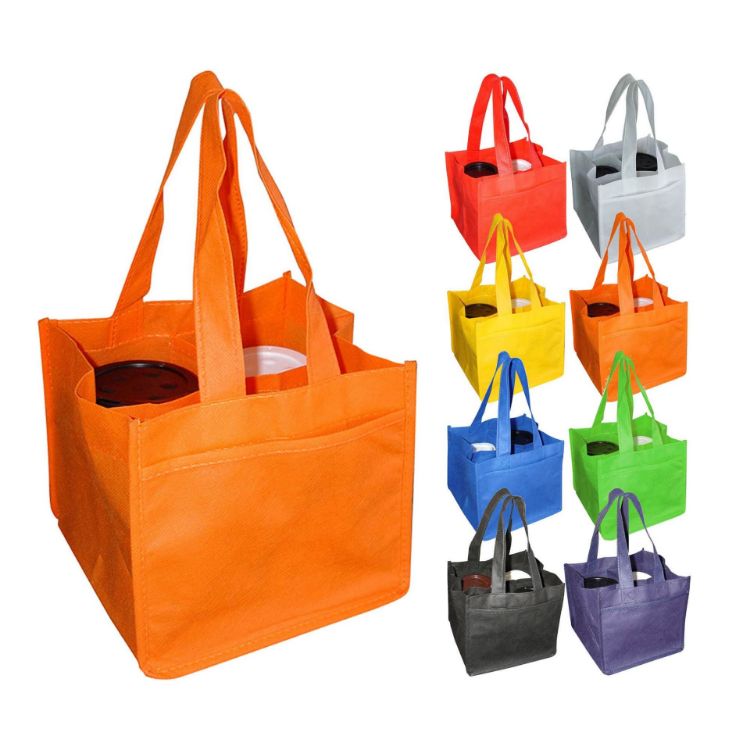 Picture of Non Woven 4 Coffee Cups Bag