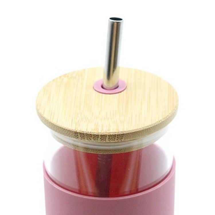 Picture of Vanisa Glass Drink Bottle with Sleeve