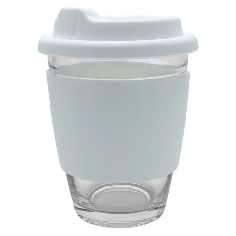 Picture of Carlo Glass Coffee Cup – Silicone