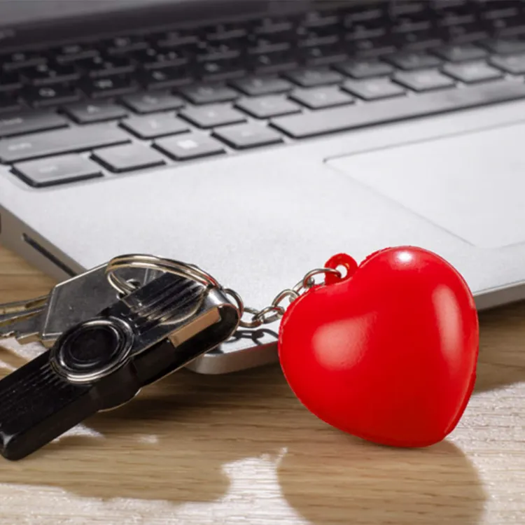 Picture of Stress Heart Key Ring