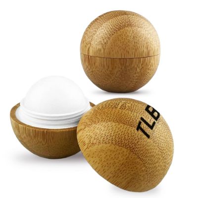 Show details for Bamboo Lip Balm Ball Picture of Bamboo Lip Balm Ball