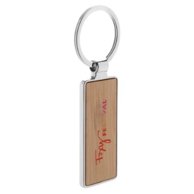 Show details for Bamboo Long Key Ring Picture of Bamboo Long Key Ring