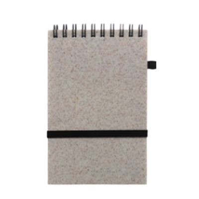Show details for A6 Recycled Wheat Straw PP Notebook Picture of A6 Recycled Wheat Straw PP Notebook