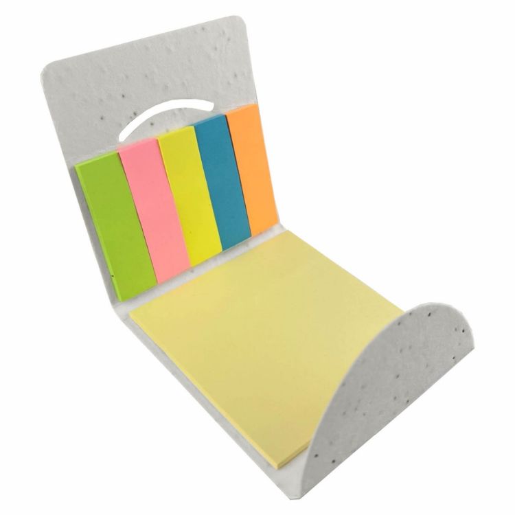 Picture of Corn Poppy Seed Sticky Note Pad