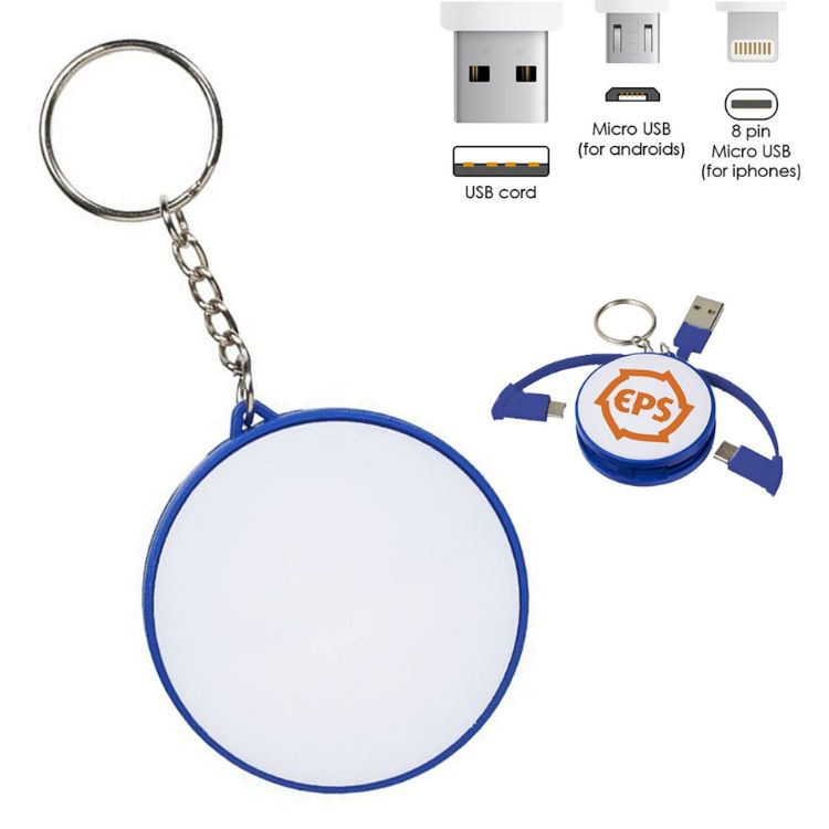 Picture of Charging Cable Key Ring