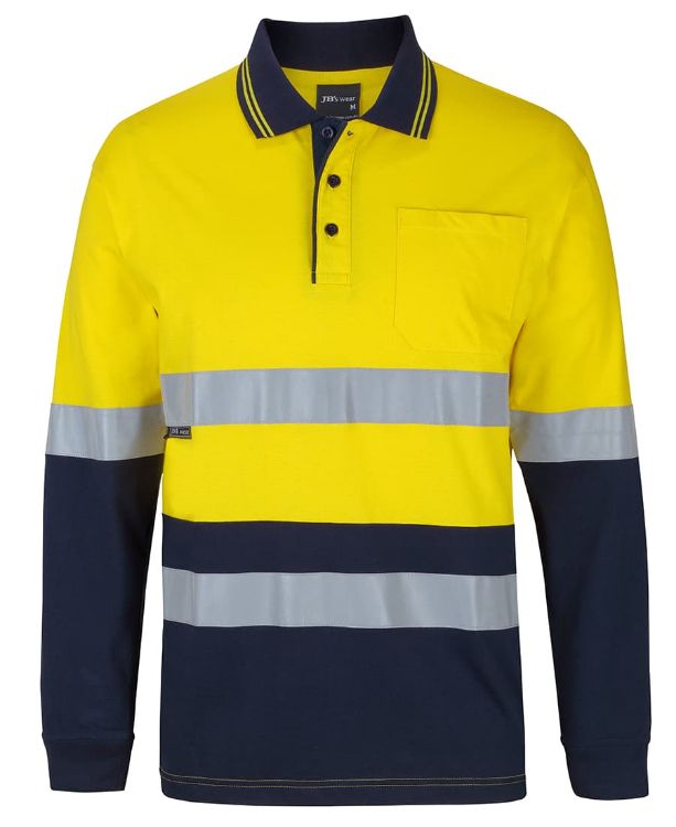 Picture of JB's Hv (D+N) L/S Cotton Polo
