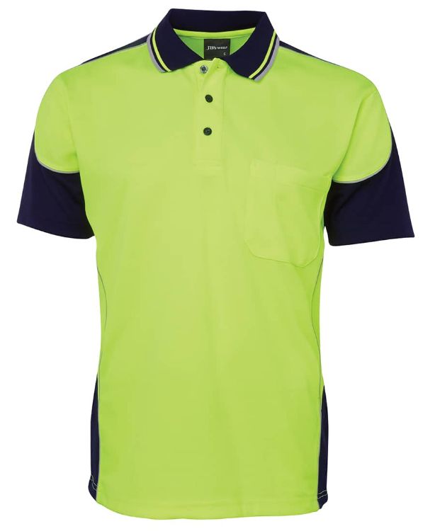 Picture of JB's Hv 4602.1 S/S Contrast Piping Polo