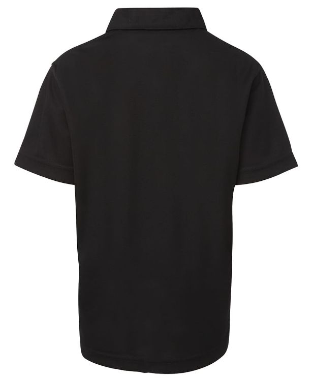 Picture of Podium Kids S/S Poly Polo White