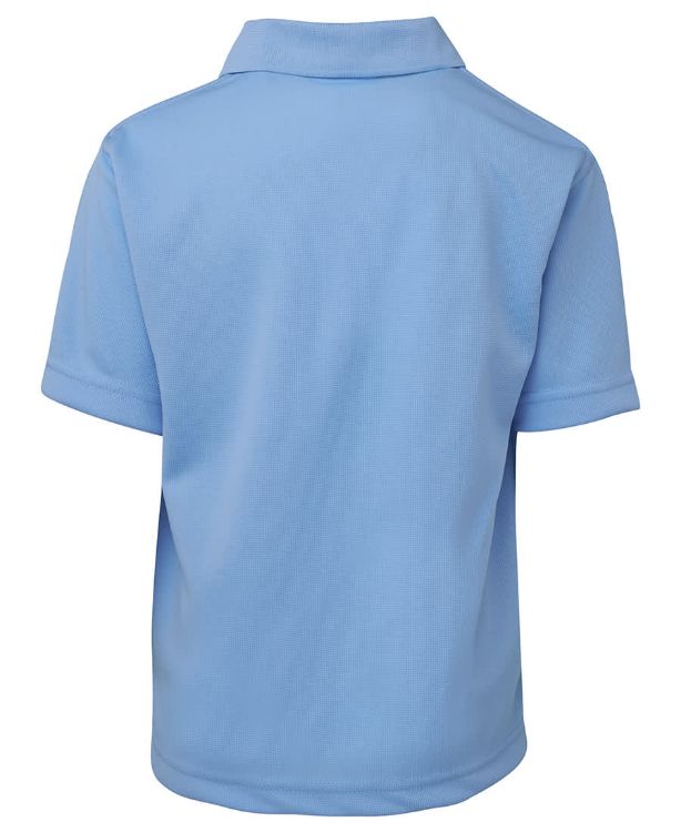 Picture of Podium Kids S/S Poly Polo White