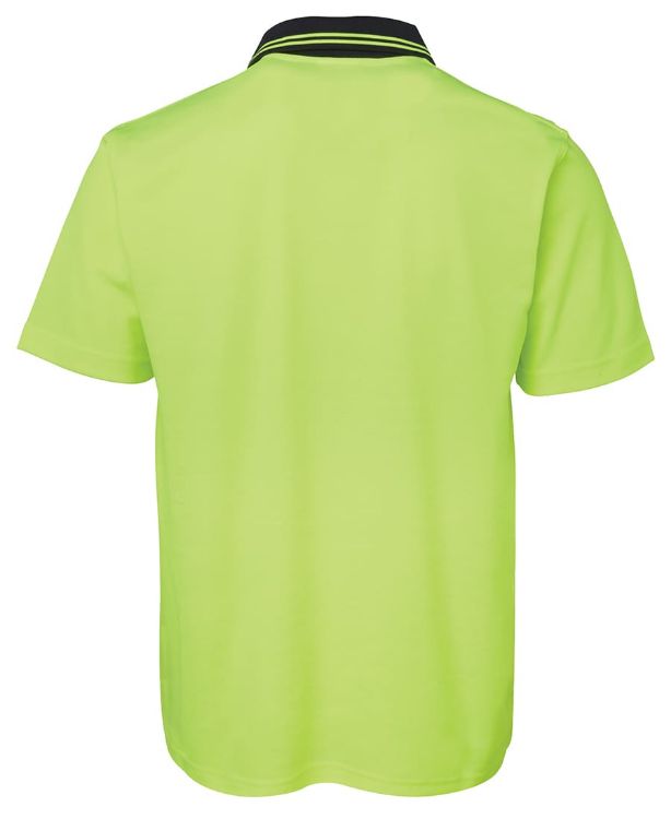 Picture of JB's Hv Non Cuff S/S Cotton Back Polo