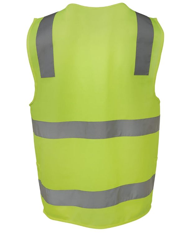 Picture of JB's Hv (D+N) Zip Safety Vest