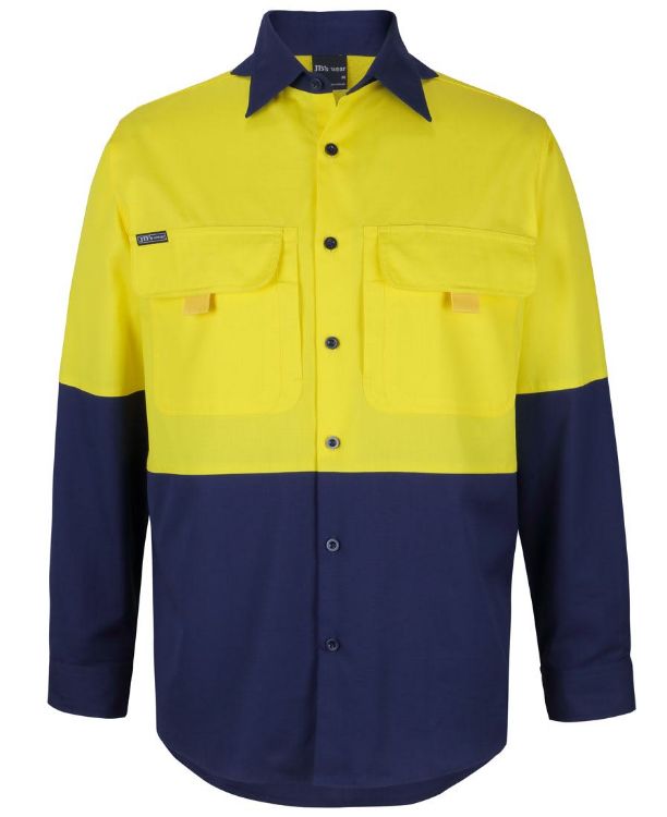 Picture of JB's Hv L/S Ripstop Fishing Shirt