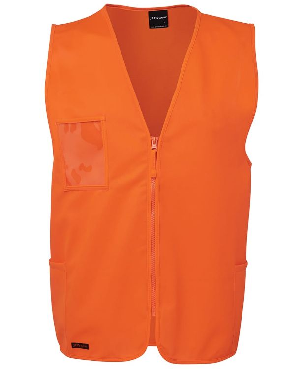 Picture of JB's Hv Zip Safety Vest