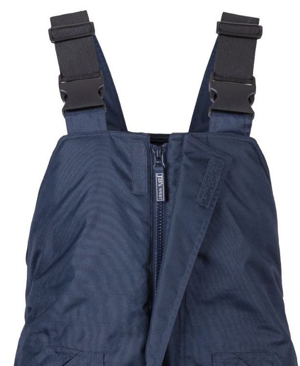 Picture of JB's Freezer Bib & Brace With Tape Navy/Lime
