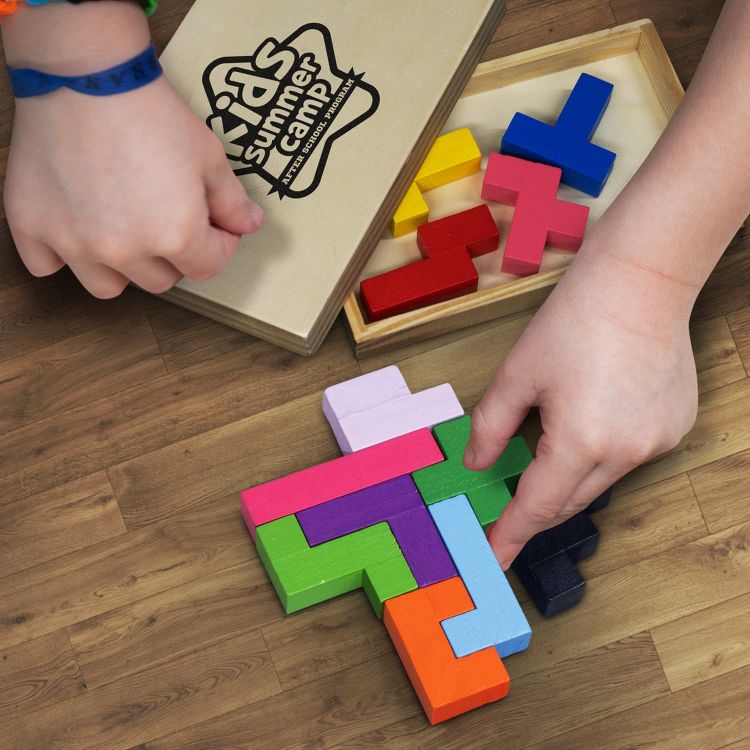 Picture of Pentomino Wooden Puzzle