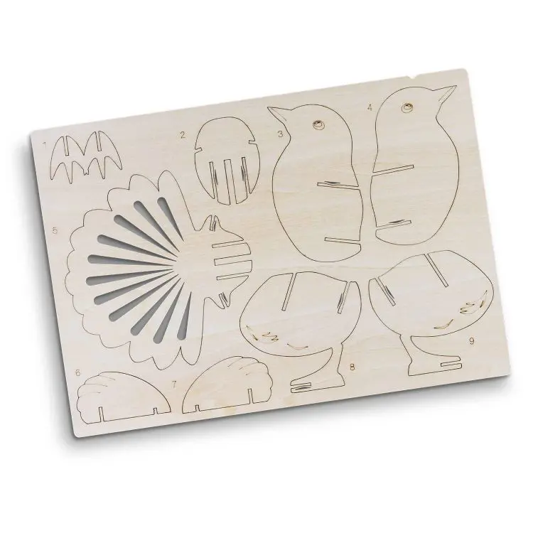 Picture of BRANDCRAFT Fantail Wooden Model