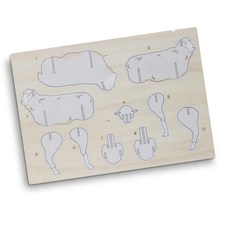Picture of BRANDCRAFT Sheep Wooden Model
