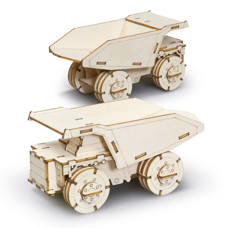 Picture of BRANDCRAFT Mining Truck Wooden Model