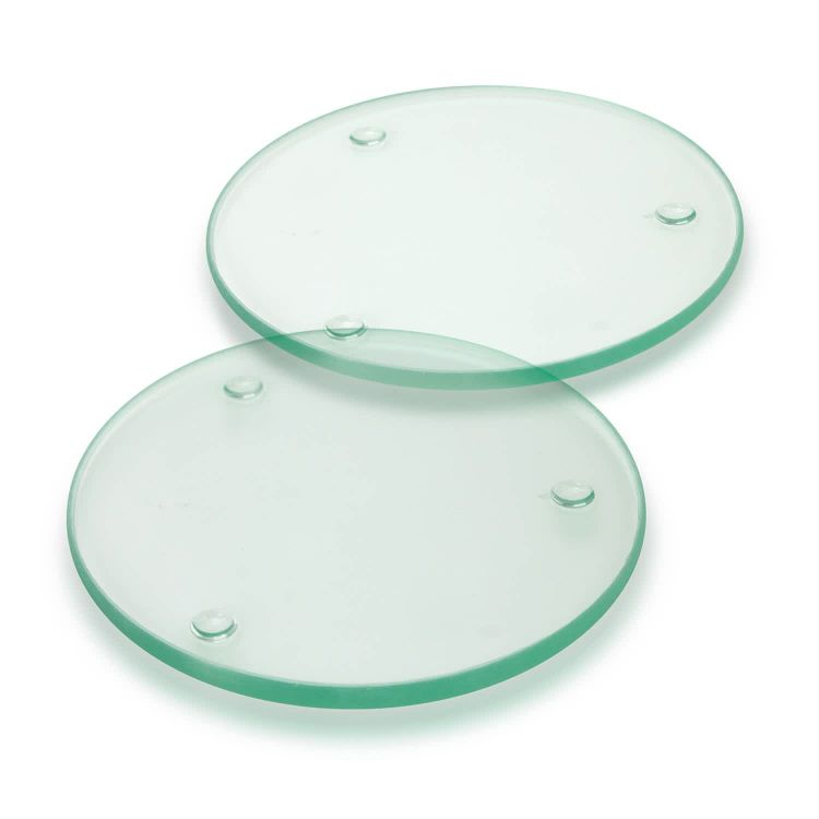 Picture of Venice Glass Coaster - Set of 2 - Round