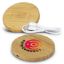 Show details for Vita Bamboo Wireless Charger - Round Picture of Vita Bamboo Wireless Charger - Round
