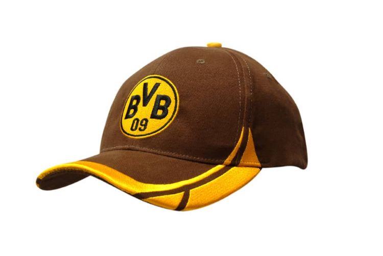 Picture of Brushed Heavy Cotton Cap with Peak & Crown Embroidered Design