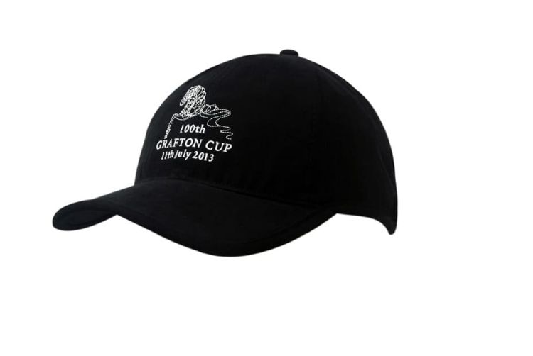 Picture of Micro Peach Cap with Peak & Crown Trim