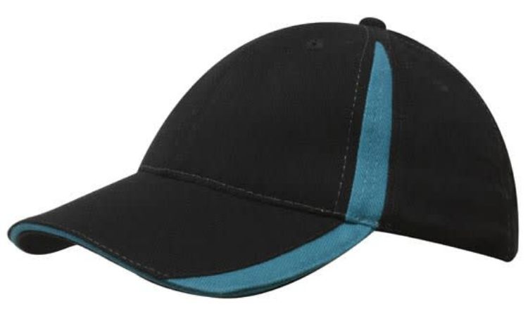 Picture of Brushed Heavy Cotton Cap with Inserts on the Peak & Crown