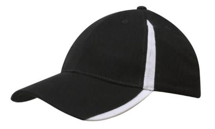 Picture of Brushed Heavy Cotton Cap with Inserts on the Peak & Crown